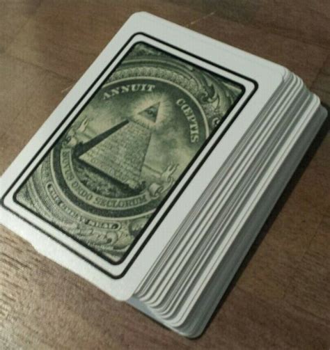 New World Order Illuminati Playing Cards Ebay