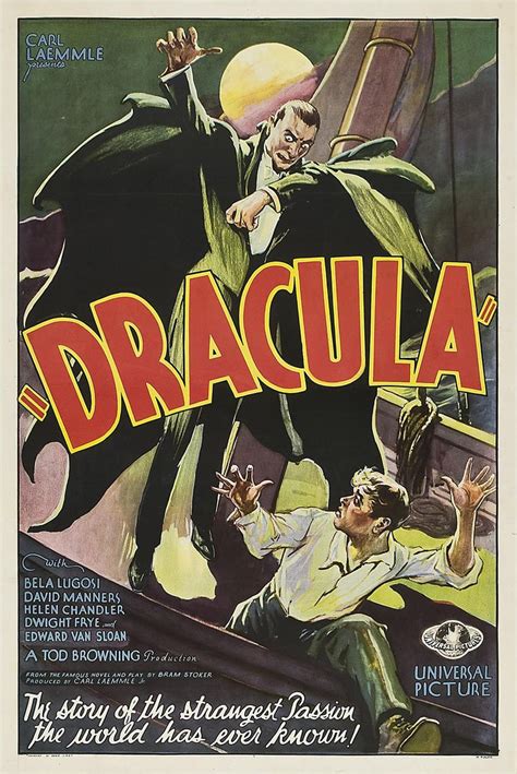 Dracula 1931 Movie Posters Vintage Old Movie Posters Classic