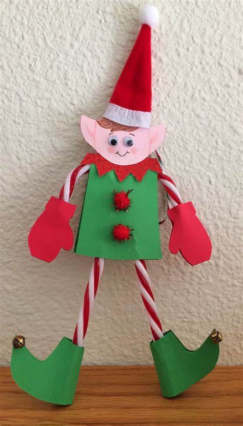 24 snowman candy cane covers tree ornaments christmas 13. Kathy's Art Project Ideas: Candy Cane Elf Christmas ...