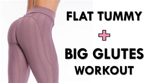 How To Get A Flat Stomach Bigger Glutes Youtube