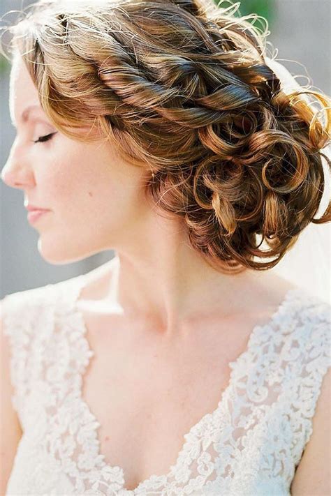 With perm rods, you do not need to use heat which damages your hair. 30 WEDDING UPDOS FOR SHORT HAIR - My Stylish Zoo
