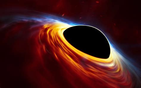 Supermassive Black Hole 5k Wallpaper 4k