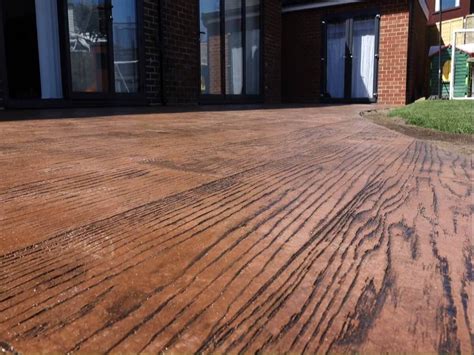 Backfill around the slab with soil or other material. Concrete Decks: Best Alternative to Wooden Decking