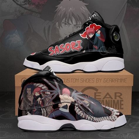 Akatsuki Sasori Air Jordan 13 Sneakers Naruto Custom Anime Shoes