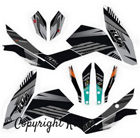 Here at backyard design you will find the perfect decal kit for your ktm duke. KTM Duke Custom Decals Graphics: New Custom Design ...
