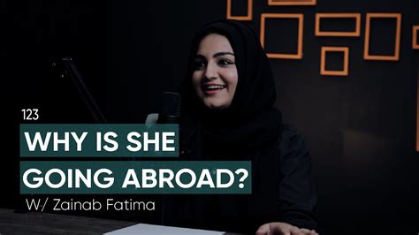 Why Is Zainab Fatima Moving Abroad 123 Tbt Youtube