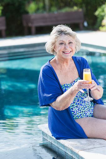 Bathing Suits For Older Women Pictures Images And Stock Photos Istock