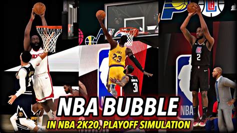 Best sixth men, bench scorers, rebounders and passers in the nba. I Simulated The NBA Playoffs In The BUBBLE on NBA 2K20 ...