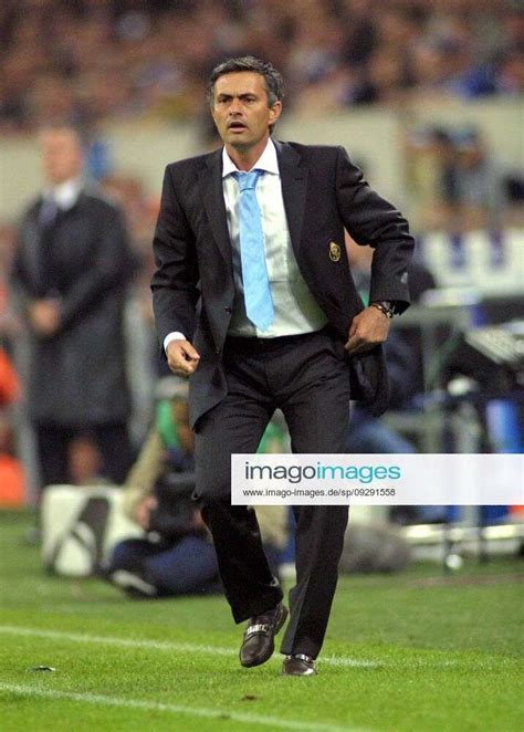 Jose Mourinho Porto Coach F C Porto V As Monaco European Uefa