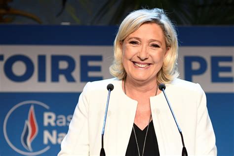 While marine le pen may be breaking records in the polls, we should not forget that the party established itself as a serious political contender under her notably, the largest demographic for national front support comes from voters aged between 18 and 24, where le pen polls at 40 percent. Le Pen beats Macron in EU Parliament vote as far-right ...
