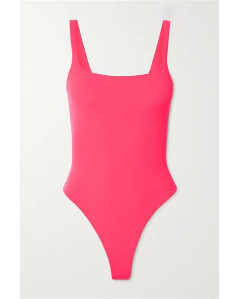 Skims Fits Everybody Thong Bodysuit In Pink Lyst