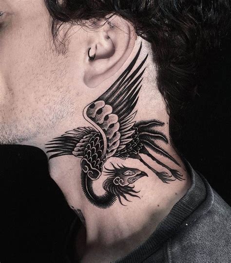 30 Coolest Neck Tattoos For Men Back Of Neck Tattoo Men Neck Tattoo For