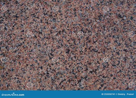 Texture And Background Red Granite Rock Volcanic Origin Stock Image