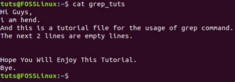 Usando El Comando Grep En Linux Con Ejemplos Aprender Linux