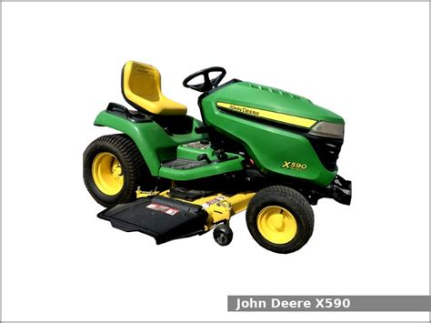 John Deere X590 Garden Tractor Review And Specs Tractor Specs