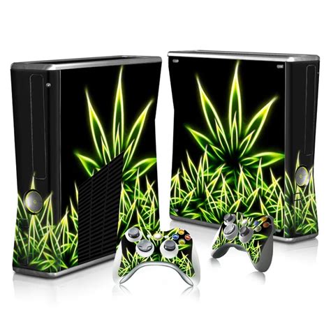 Vinyl Skin Decal For Microsoft Xbox 360 Slim Sticker Console And 2 Pads