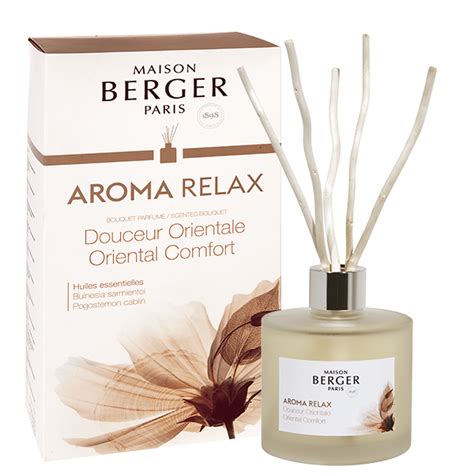 Maison Berger Aroma Relax Oriental Comfort Diffuser | Reed diffuser oil, Scent sticks, Diffuser