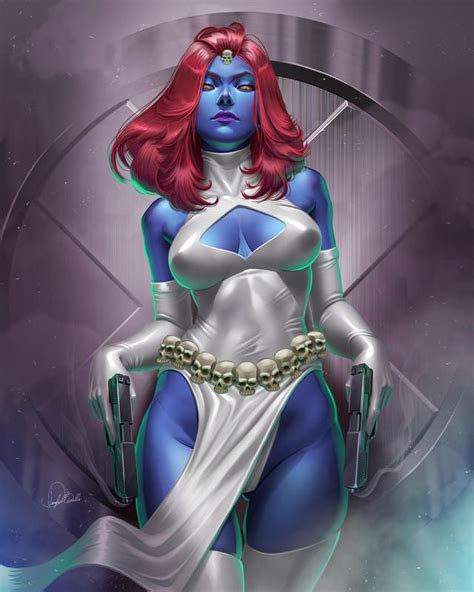 Fan Art ️🖖💪🖕 Mystique Marvel Marvel Characters Mystique Comic