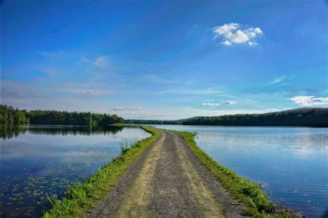 Take A Quiet And Serene Lake Trek On Ashley Reservoir Trail In