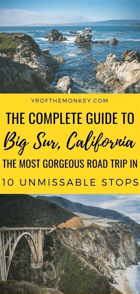A California Road Trip Along The Pacific Coast On Highway 1 Is One Of