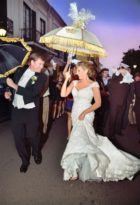 Love The Second Line Umbrellas Old Hollywood Wedding