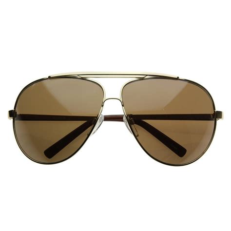 One Of Our Largest Metal Aviator Sunglasses We Carry With A Teardrop Design Frame And Elegant