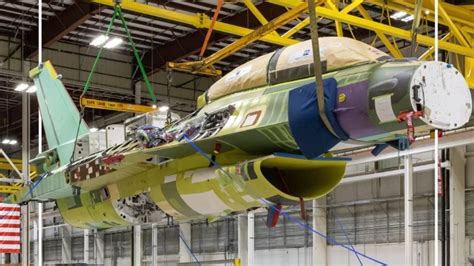 Newest F Fighting Falcon Heads Into Final Assembly Defense Here