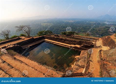 Sigiriya Ancient Rock Fortress In Sri Lanka Stock Image Image Of