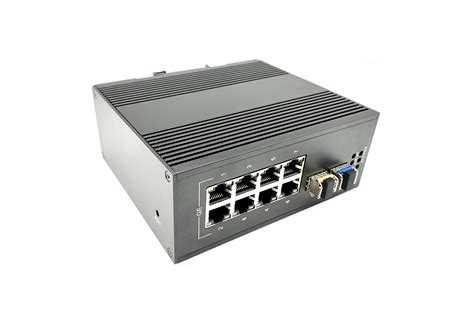 Outdoor Industrial Ethernet Switch 8 Port Poe Pse 220v Ac Input Support