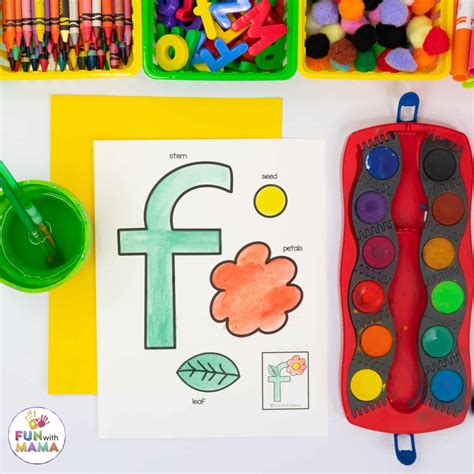 Alphabet Letter Craft Activities Bundle Fun With Mama Shop