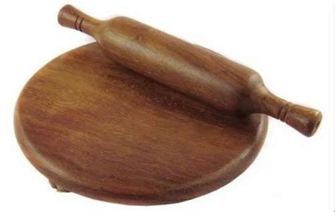 Wooden Chakla Belan Rolling Pin And Board Roti Bread Chapati Maker