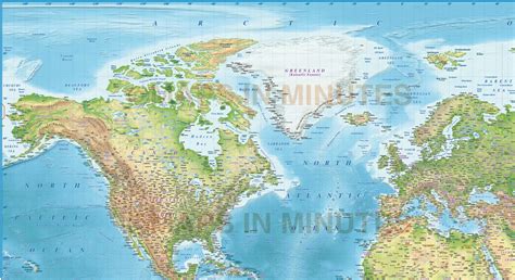 Detailed Vector World Map Illustrator Ai Cs Format Political And