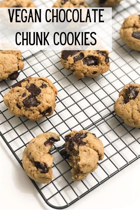 Vegan Chocolate Chunk Cookies Sincerely Denise
