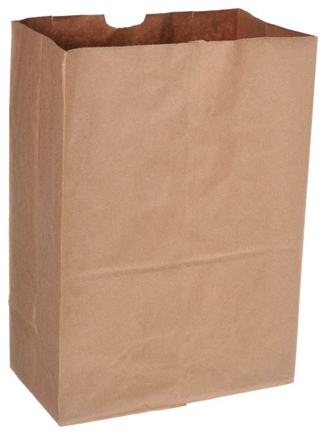 Grainger Approved Flat Brown Grocery Bag 7d X 12w X 17l 12r095
