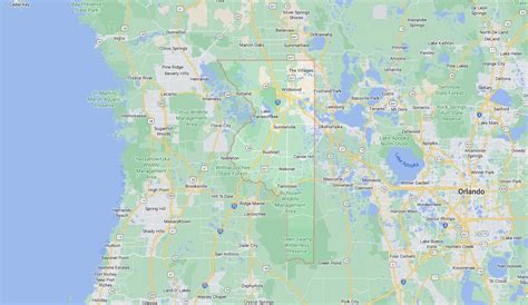 Cities And Towns In Sumter County Florida