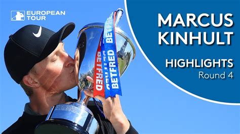 marcus kinhult s first european tour win 2019 betfred british masters youtube