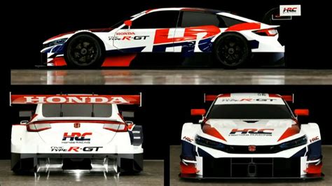 Honda Civic Type R Gt Concept Previews Super Gt Racer Carscoops