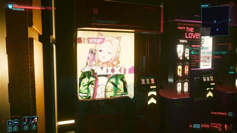 Vtuber Vending Machine Cyberpunk 2077 Mods