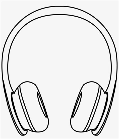 Dj Clipart Computer Headphone Pencil And In Color Dj - Headphone Clipart Black And White ...