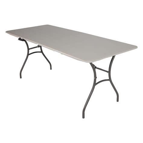 Menards has a design it center, which offers postframes for loafing sheds, versatubes, garages, miniwarehouses and workshops. LIFETIME PRODUCTS 72-in x 30-in Rectangle Plastic Folding Table at Lowes.com