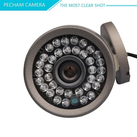 Pecham Hd 1200tvl Bullet Surveillance Cctv Camera 3 6mm Lens High Resolution 36 Infrared Leds Ir
