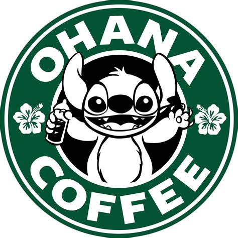 Download Excited to share this item from my #etsy shop: Ohana Starbucks Coffee SVG | Stitch disney, Lilo ...