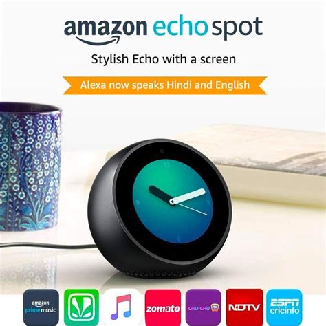 Buy Amazon Echo Spot Smart Alarm Clock Online In India At Lowest Price