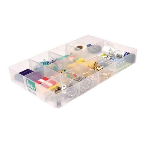 Storestack Small Tray Clear Fits 55 Litre Box And 10 Litre Box