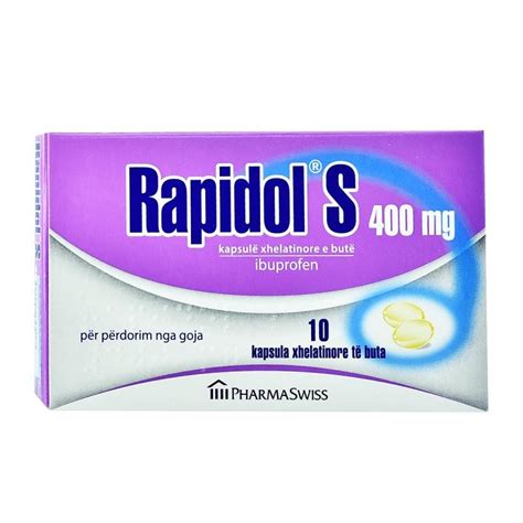 Rapidol S 400 Mg 10 Gel Capsules