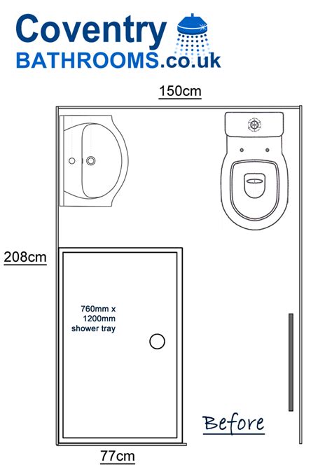 To get started, simply create a free roomsketcher account and then use the roomsketcher app to create a floor plan of your bathroom. Wall to Wall Bathroom Storage with Quadrant Shower Coventry
