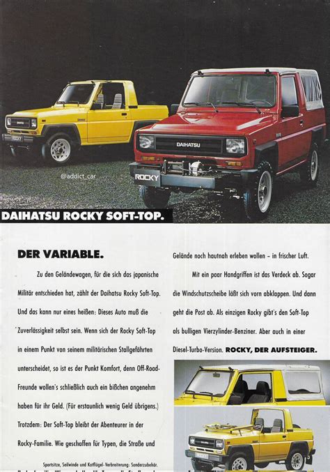 Car Brochure Addict On Twitter Fourtrak Was The Vehicle S UK Title