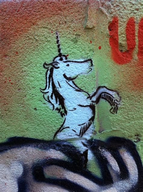 Unicorn Street Art Graffiti Art Urban Art