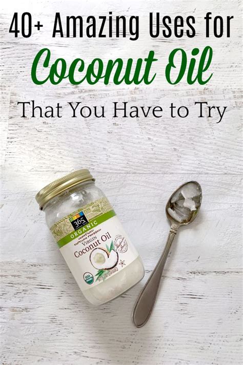 Try These Amazing Uses For Coconut Oil Coconutoil Diy Coconut Oil