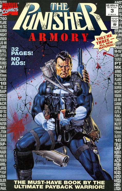 Punisher Armory 1990 Comic Books